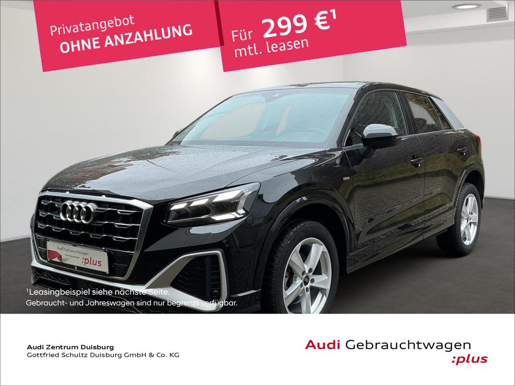 Audi Q2 2023 г. Чёрный, пробег 39336 км
