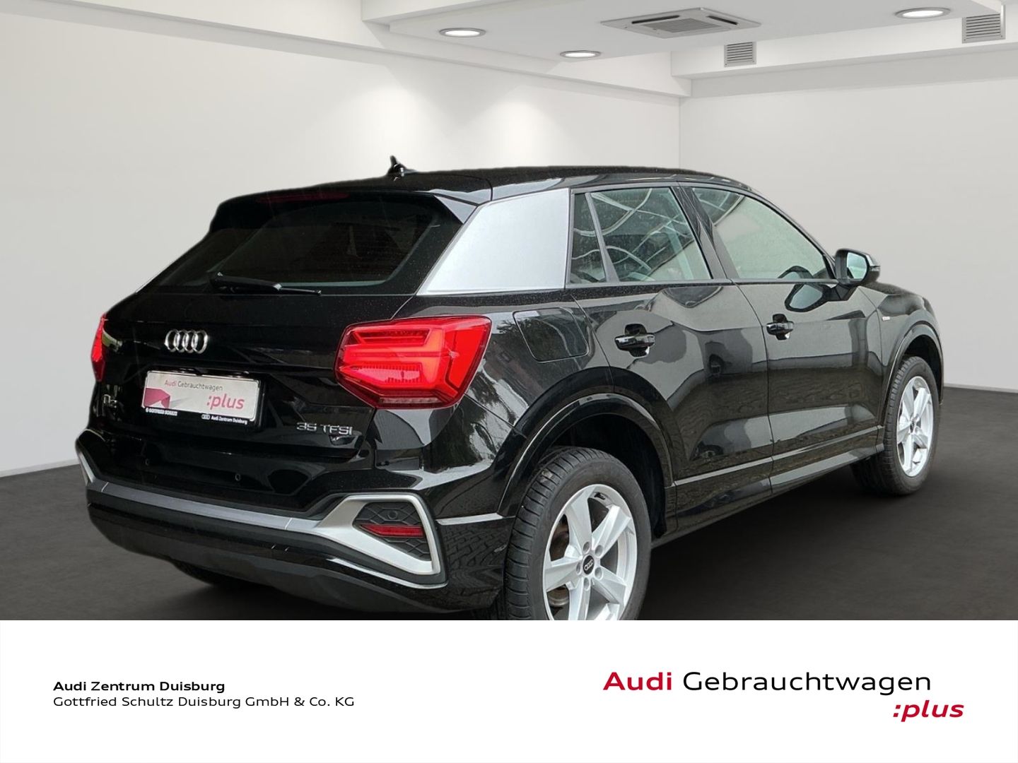 Audi Q2 2023 г. Чёрный, пробег 39336 км