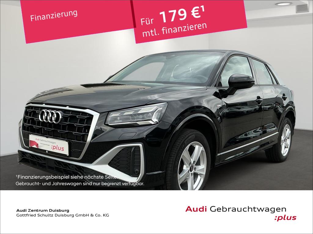 Audi Q2 2023 г. Чёрный, пробег 42537 км
