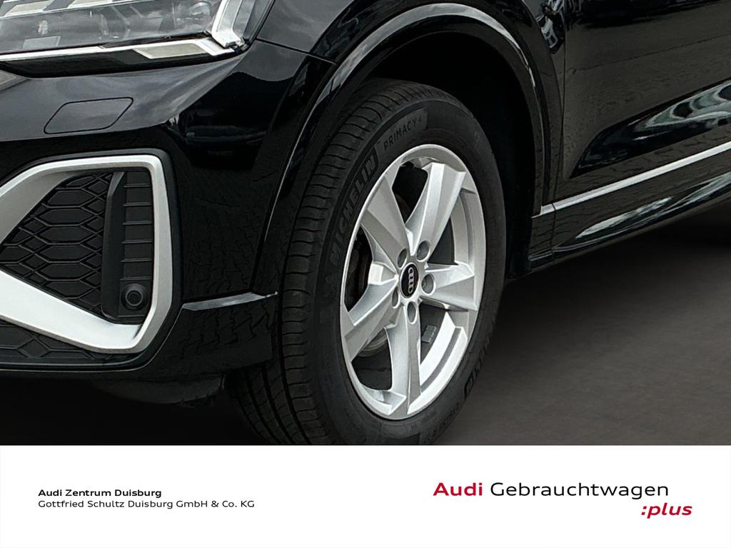 Audi Q2 2023 г. Чёрный, пробег 42537 км