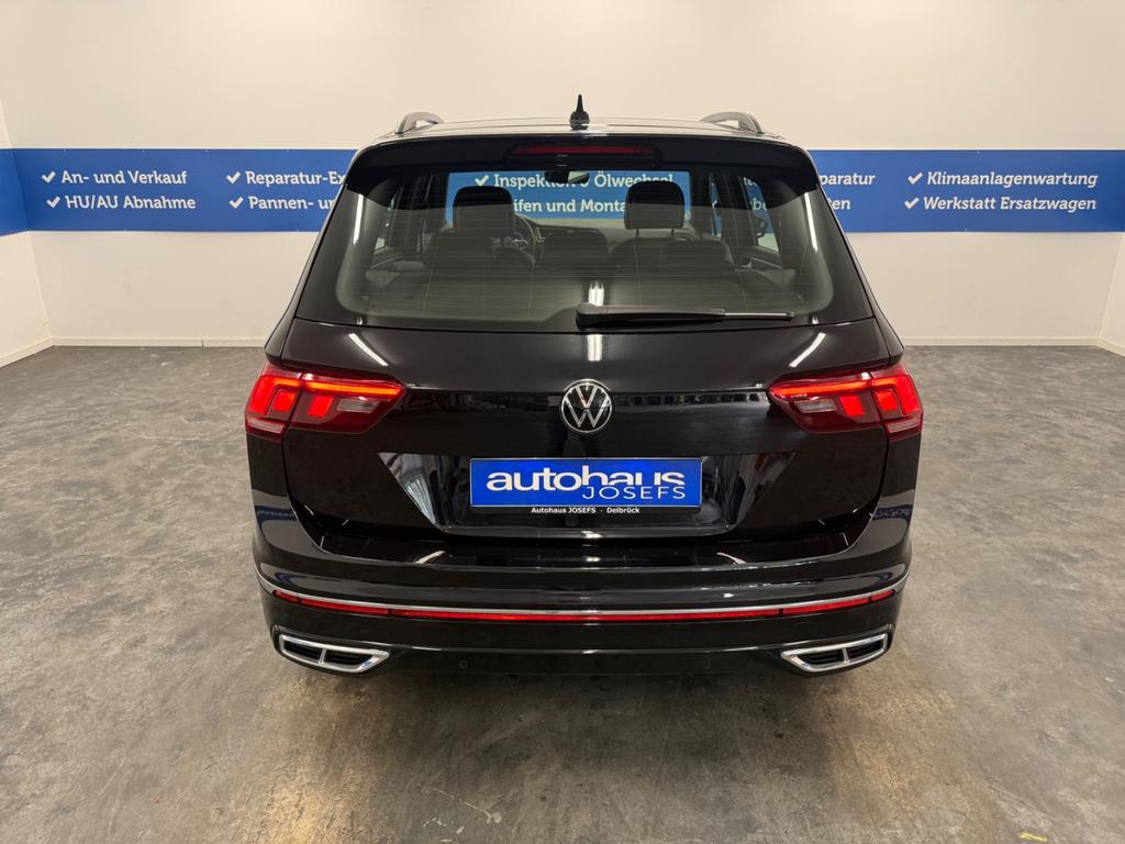 Volkswagen Tiguan 2022 г. Чёрный, пробег 57423 км