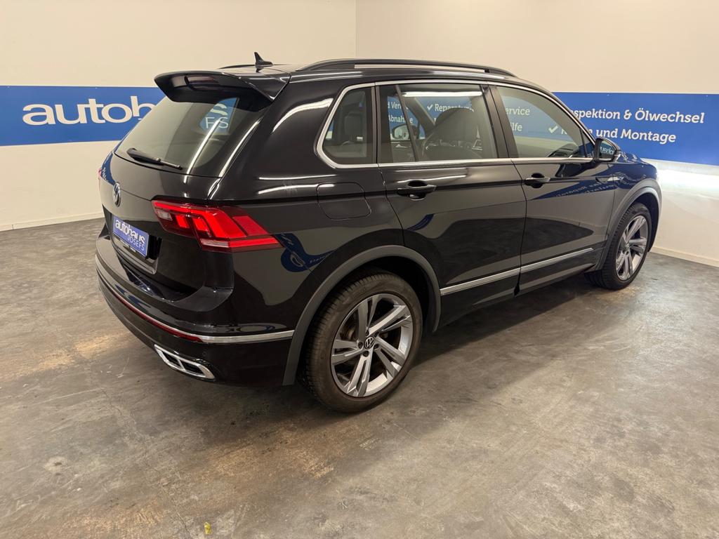 Volkswagen Tiguan 2022 г. Чёрный, пробег 57423 км