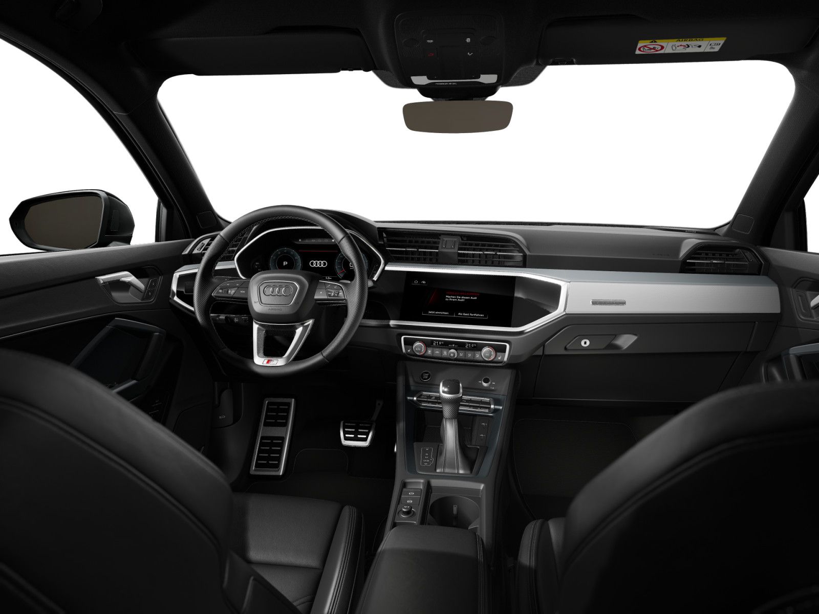 Audi Q3 2026 г. Серый, пробег 3847 км