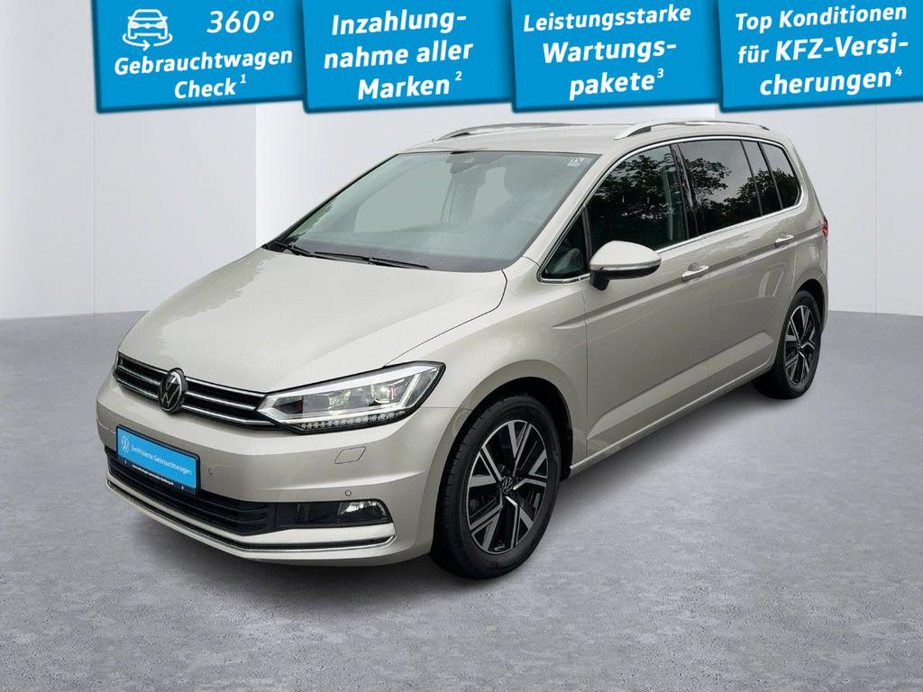 Volkswagen Touran 2024 г. Серебристый, пробег 33440 км