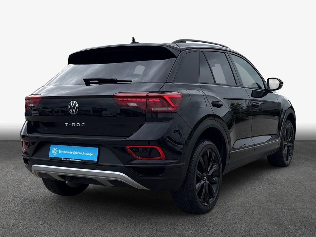 Volkswagen T-Roc 2022 г. Чёрный, пробег 49184 км