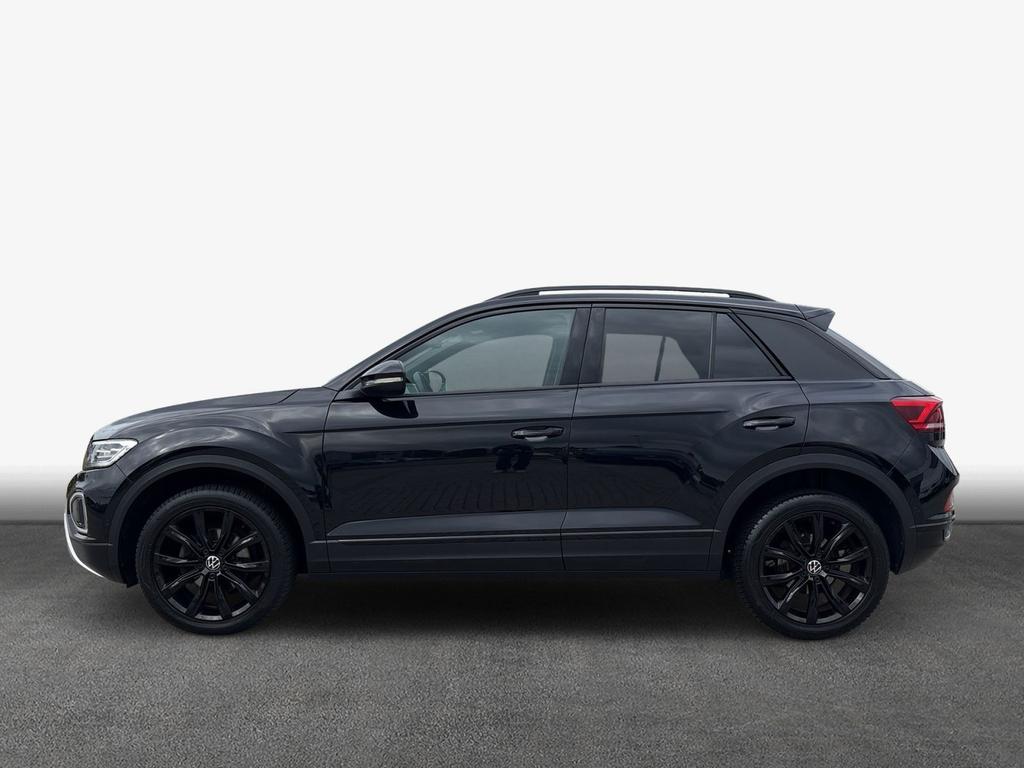 Volkswagen T-Roc 2022 г. Чёрный, пробег 49184 км