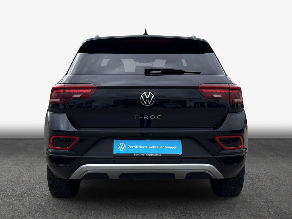 Volkswagen T-Roc 2022 г. Чёрный, пробег 49184 км