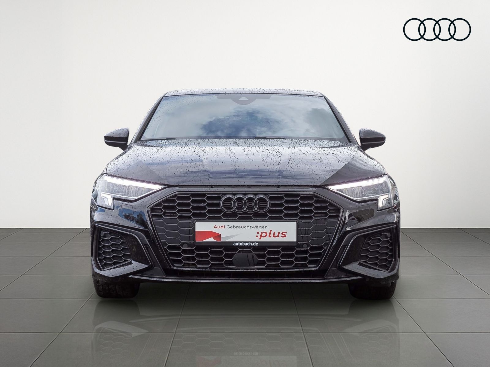 Audi A3 2023 г. Чёрный, пробег 23670 км