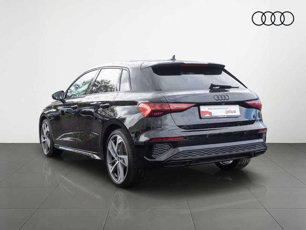 Audi A3 2023 г. Чёрный, пробег 23670 км