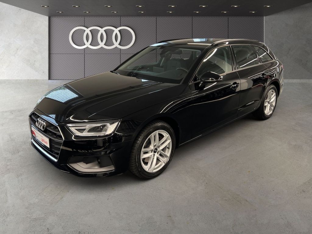Audi A4 2023 г. Чёрный, пробег 50530 км