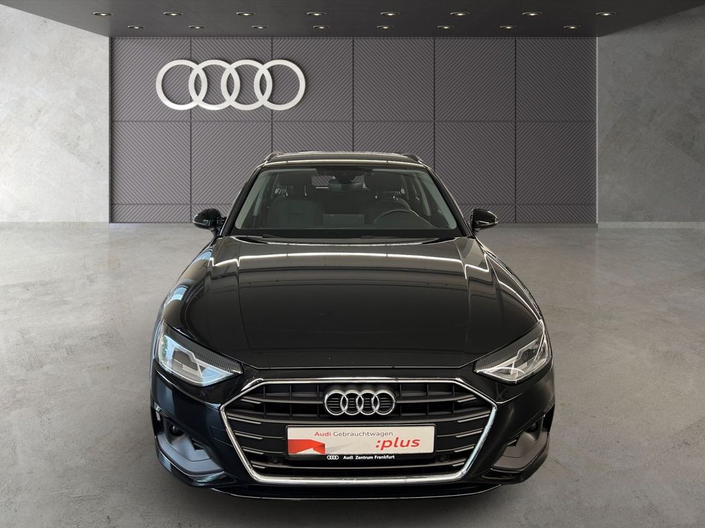 Audi A4 2023 г. Чёрный, пробег 50530 км