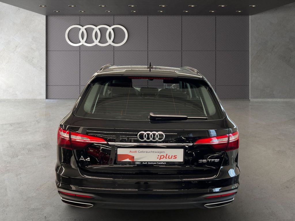 Audi A4 2023 г. Чёрный, пробег 50530 км