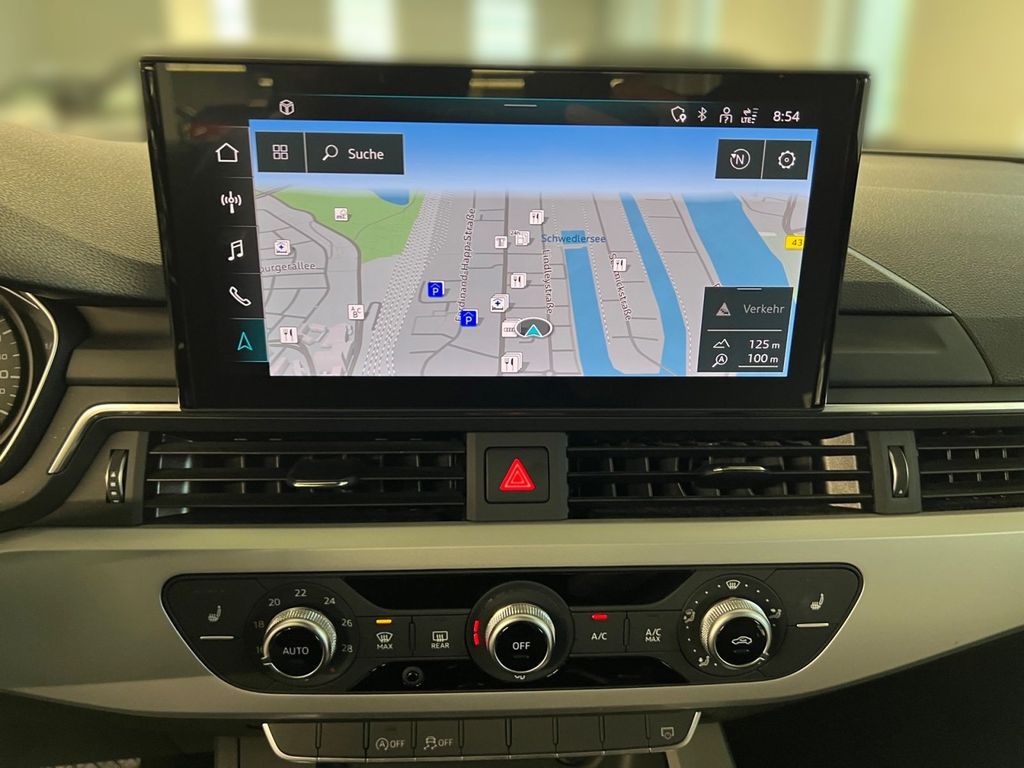 Audi A4 2023 г. Чёрный, пробег 50530 км