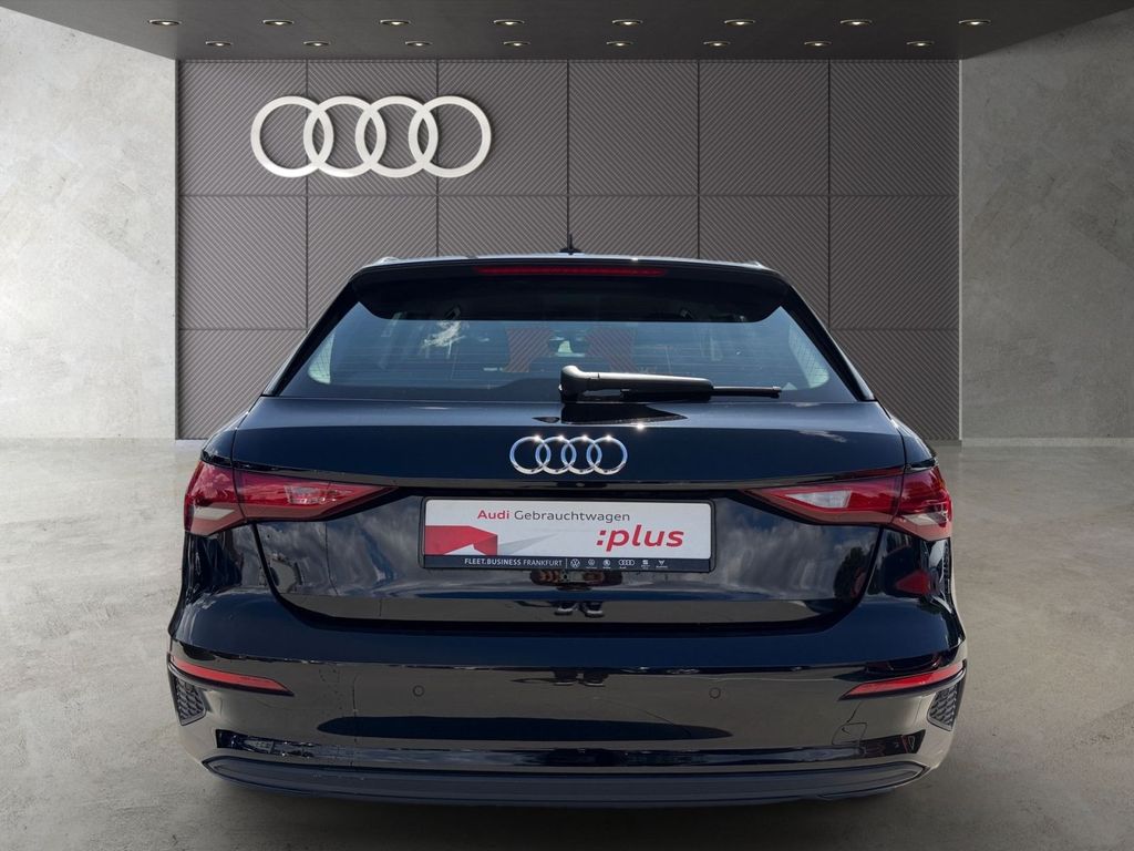 Audi A3 2023 г. Чёрный, пробег 57831 км