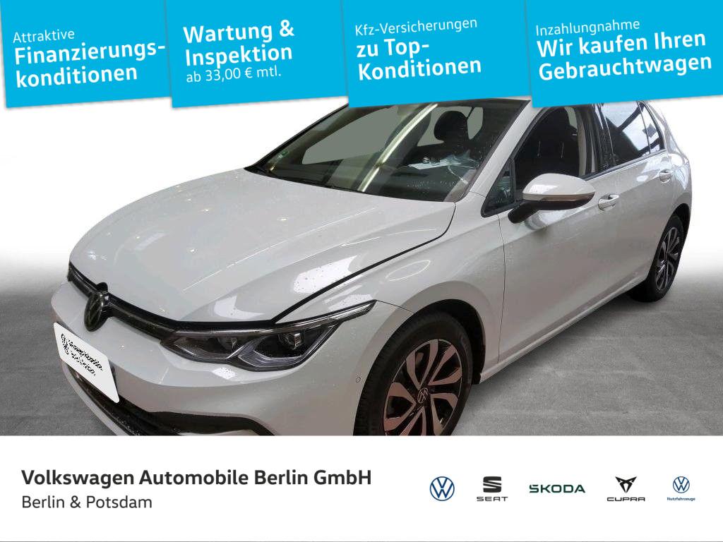 Volkswagen Golf 2023 г. Белый, пробег 39613 км