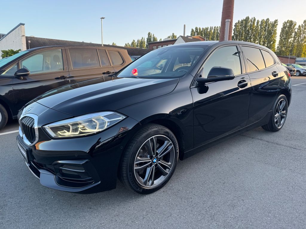 BMW 118 2023 г. Чёрный, пробег 55300 км