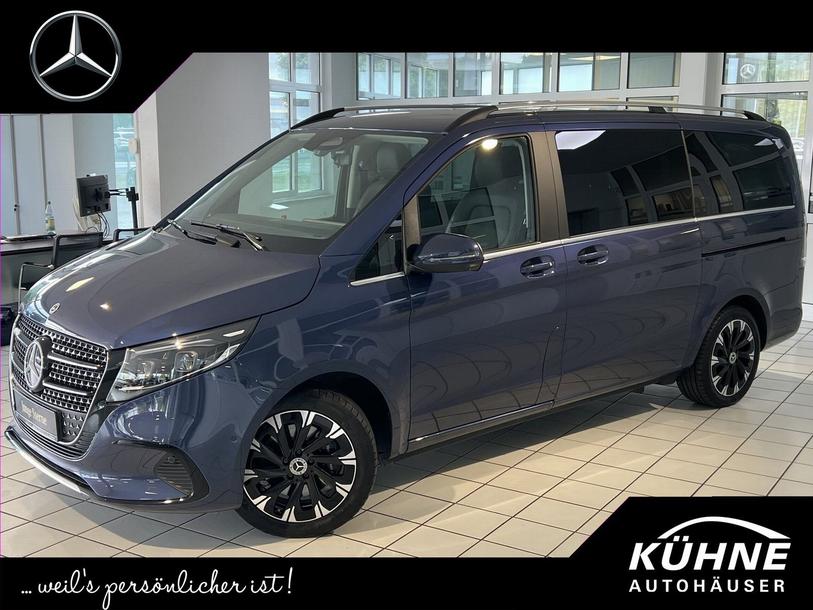 Mercedes-Benz V 300 2025 г. Синий, пробег 18977 км