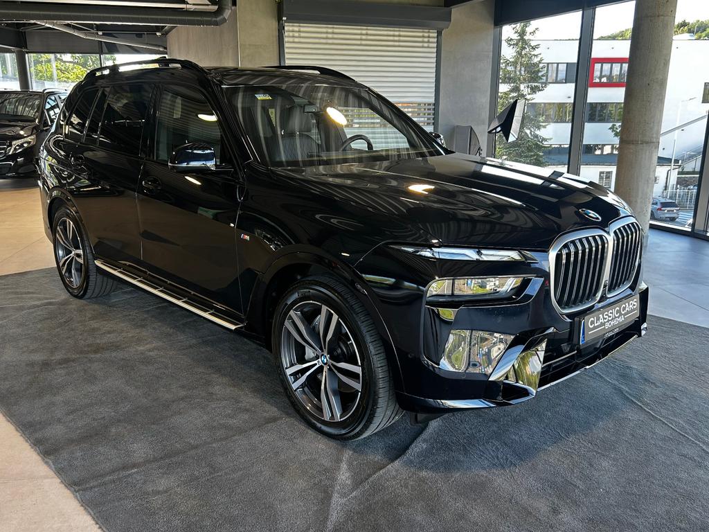 BMW X7 2024 г. Чёрный, пробег 54420 км