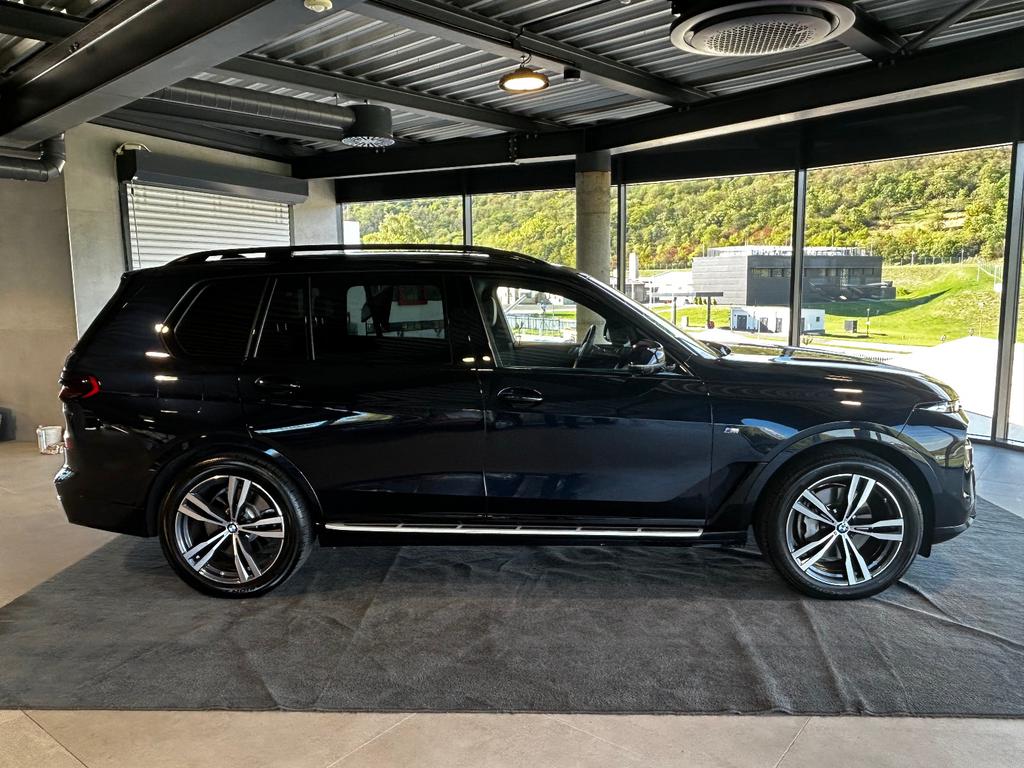 BMW X7 2024 г. Чёрный, пробег 54420 км