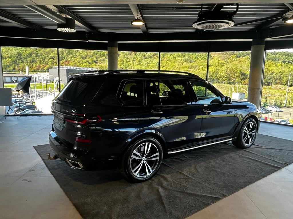 BMW X7 2024 г. Чёрный, пробег 54420 км