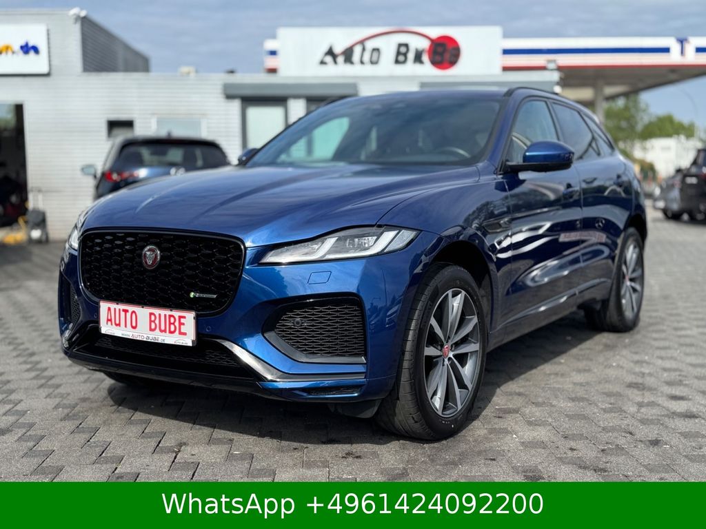 Jaguar F-Pace 2022 г. Синий, пробег 48800 км