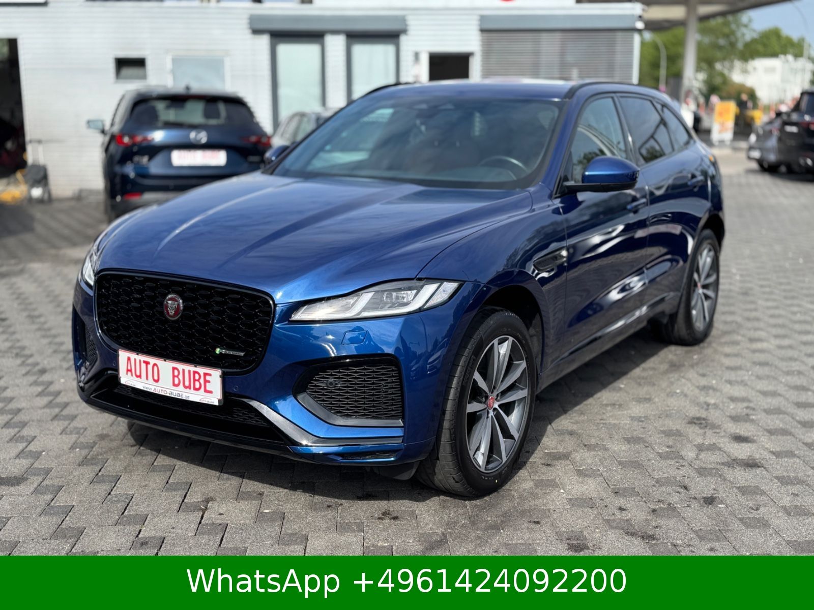 Jaguar F-Pace 2022 г. Синий, пробег 48800 км