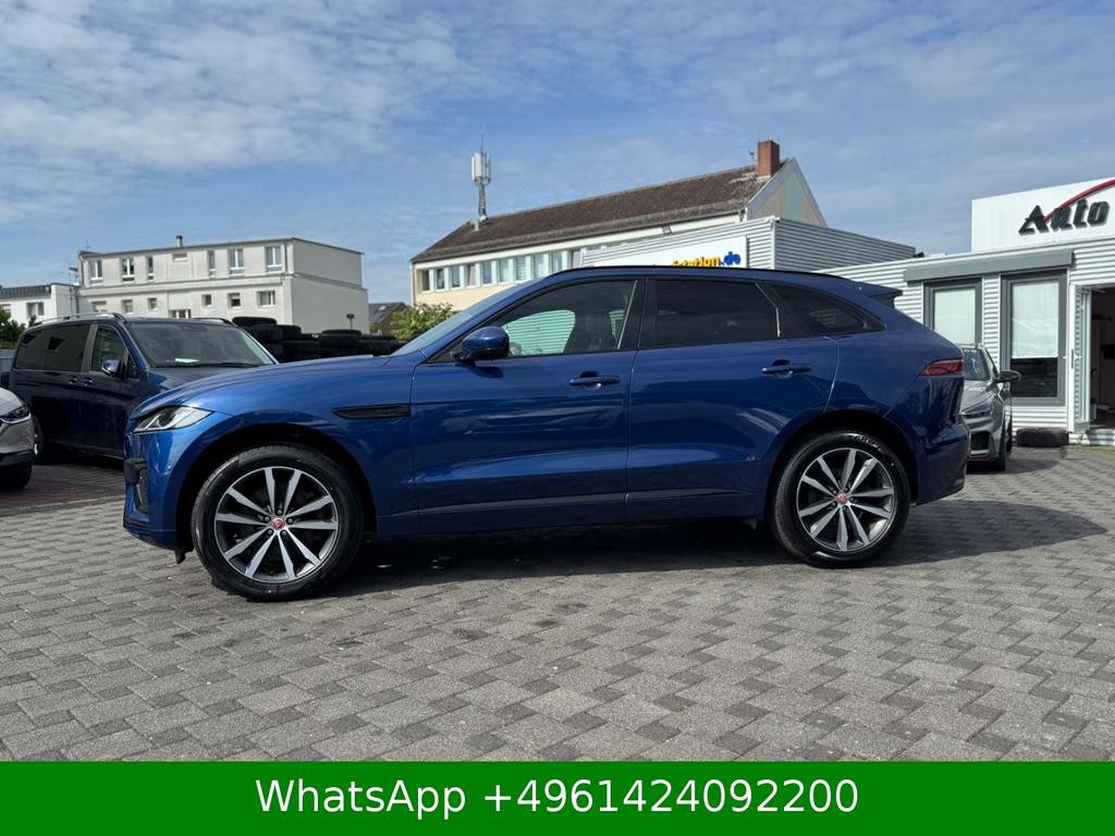 Jaguar F-Pace 2022 г. Синий, пробег 48800 км