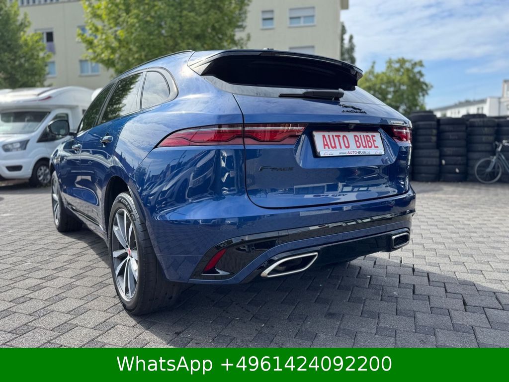 Jaguar F-Pace 2022 г. Синий, пробег 48800 км