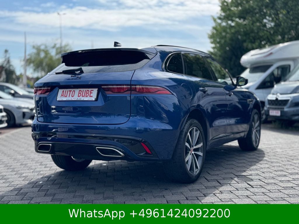 Jaguar F-Pace 2022 г. Синий, пробег 48800 км