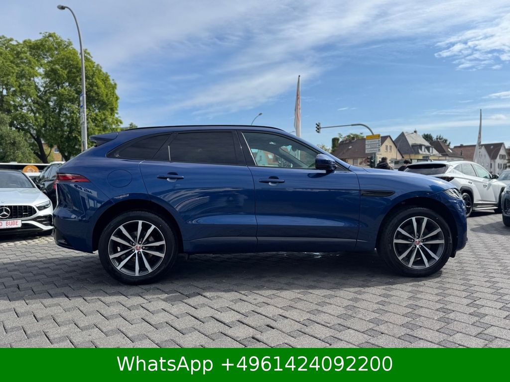 Jaguar F-Pace 2022 г. Синий, пробег 48800 км
