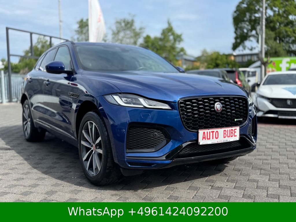 Jaguar F-Pace 2022 г. Синий, пробег 48800 км