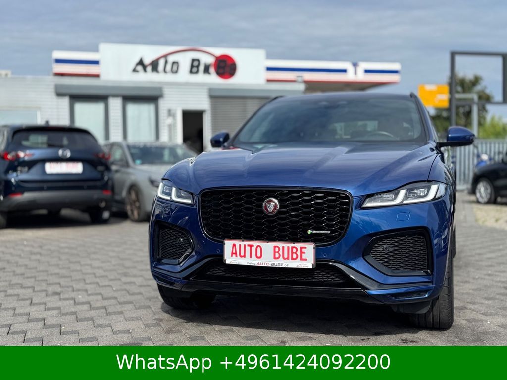 Jaguar F-Pace 2022 г. Синий, пробег 48800 км