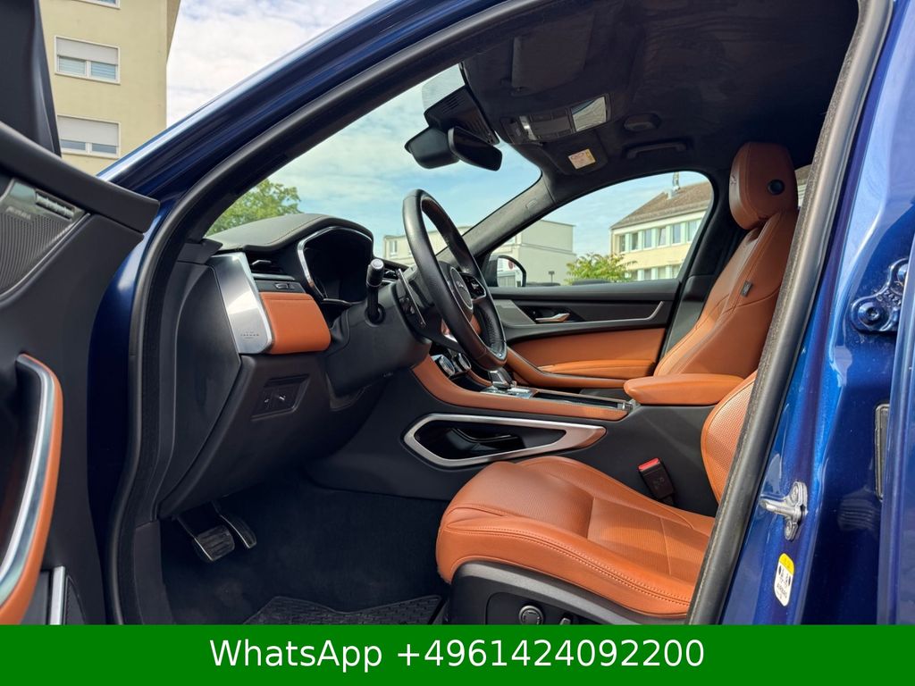 Jaguar F-Pace 2022 г. Синий, пробег 48800 км
