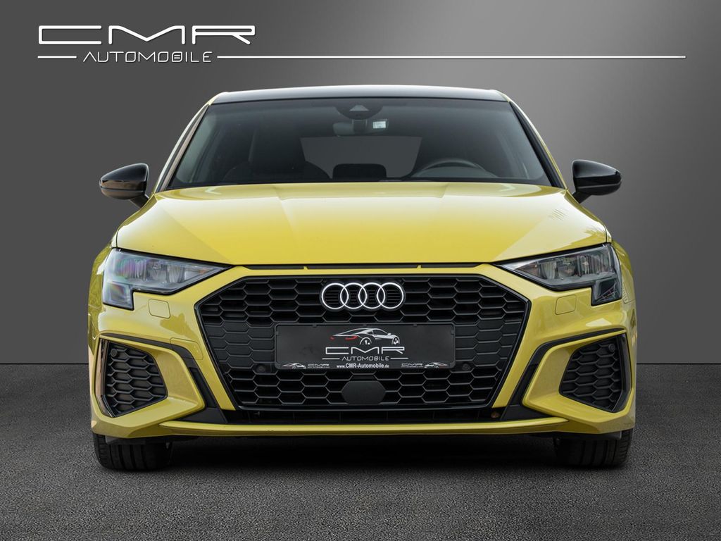 Audi A3 2021 г. Жёлтый, пробег 58707 км