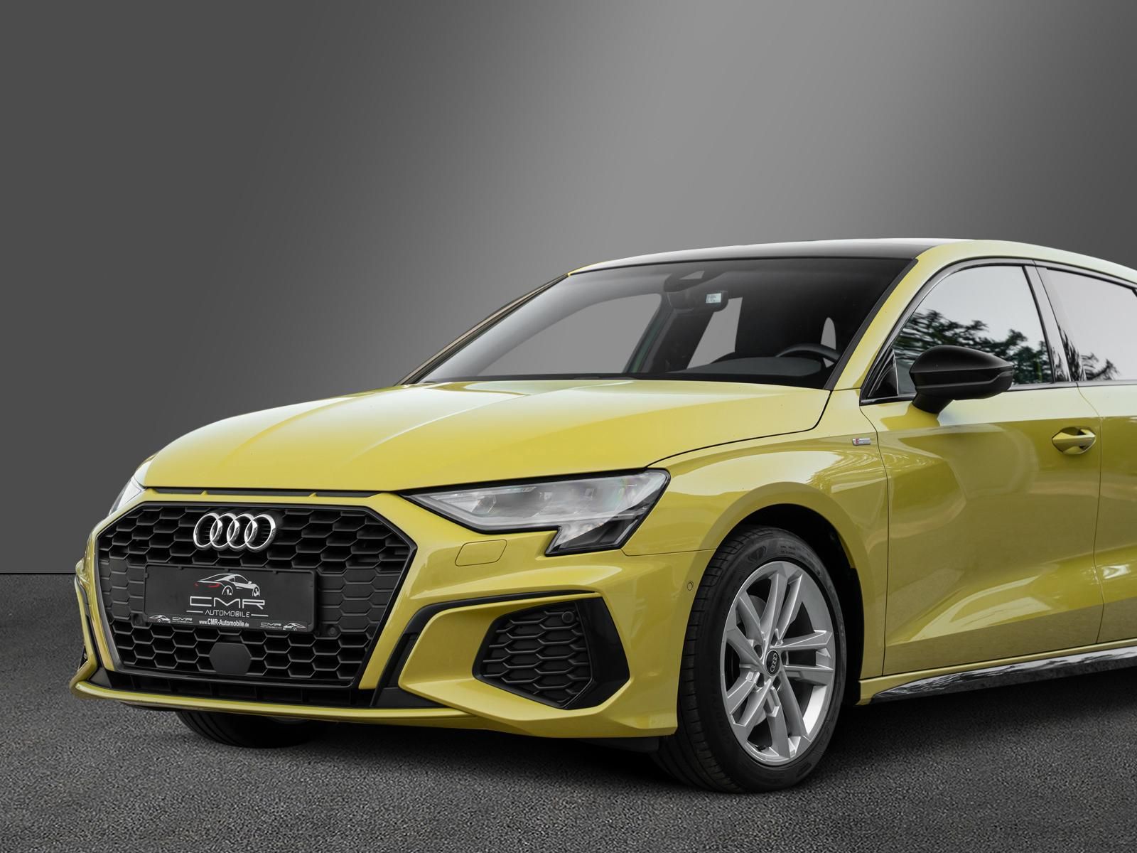 Audi A3 2021 г. Жёлтый, пробег 58707 км