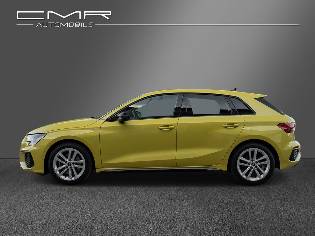 Audi A3 2021 г. Жёлтый, пробег 58707 км