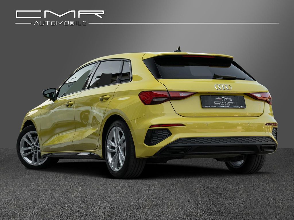 Audi A3 2021 г. Жёлтый, пробег 58707 км