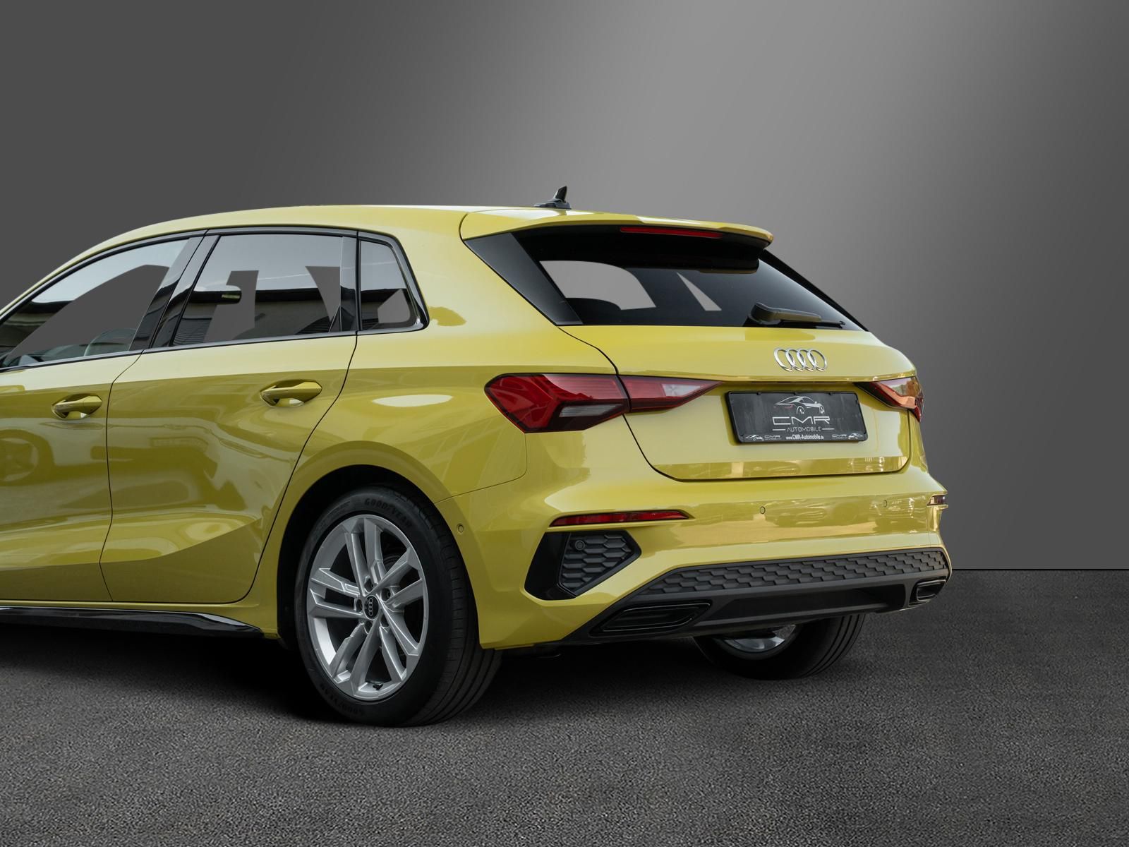 Audi A3 2021 г. Жёлтый, пробег 58707 км