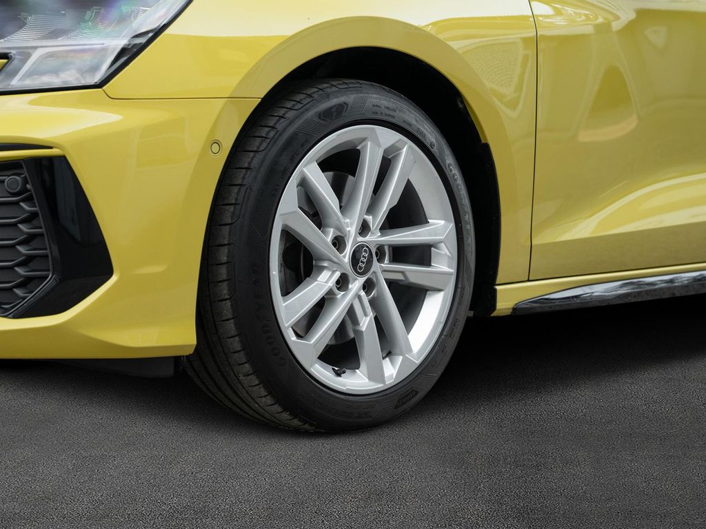 Audi A3 2021 г. Жёлтый, пробег 58707 км