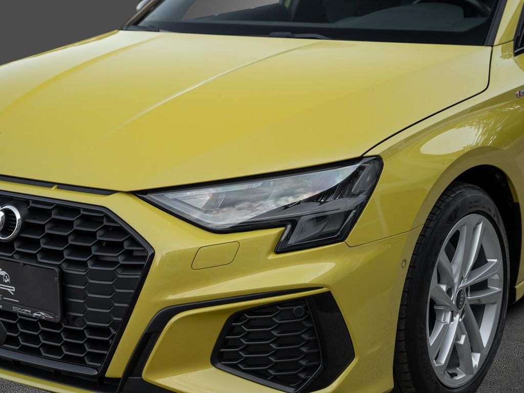 Audi A3 2021 г. Жёлтый, пробег 58707 км