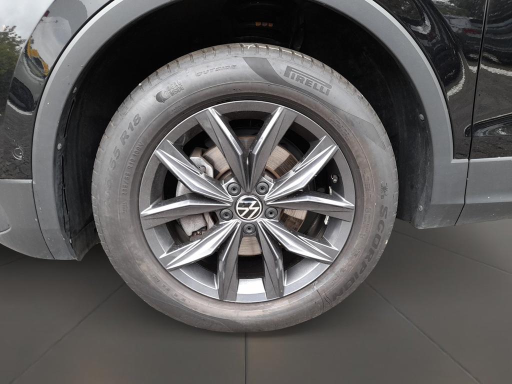 Volkswagen TIGUAN ALLSPACE 2022 г. Чёрный, пробег 38059 км
