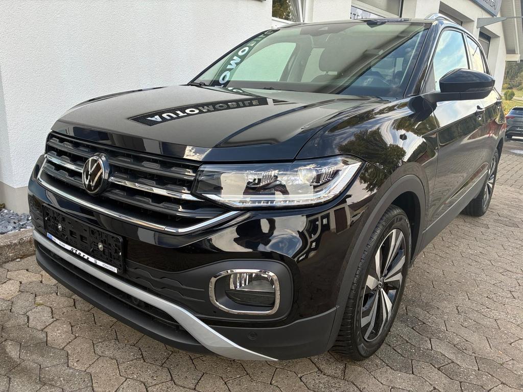Volkswagen T-Cross 2023 г. Чёрный, пробег 44230 км