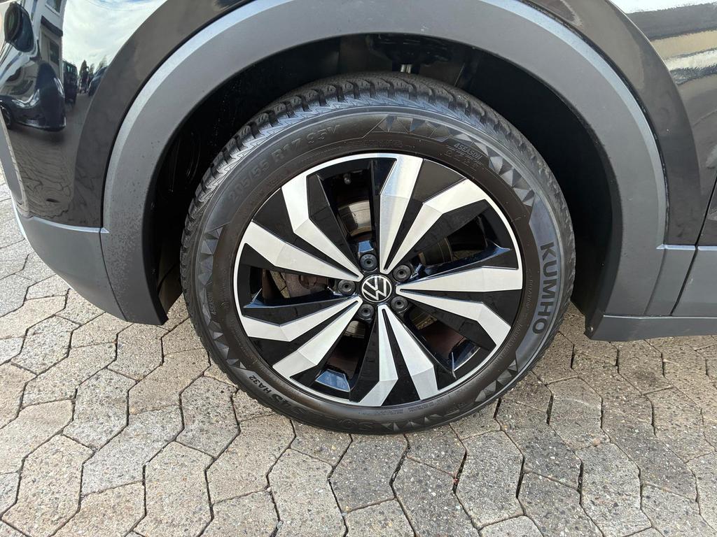 Volkswagen T-Cross 2023 г. Чёрный, пробег 44230 км