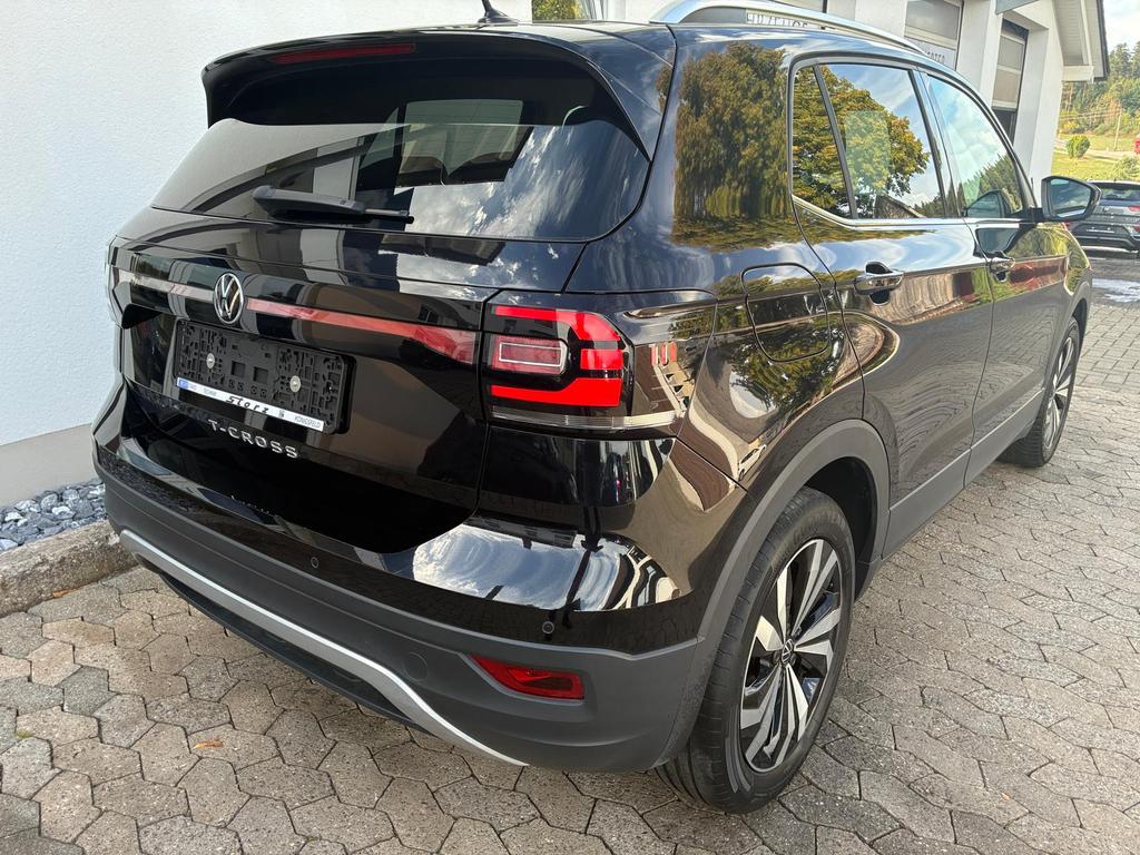 Volkswagen T-Cross 2023 г. Чёрный, пробег 44230 км