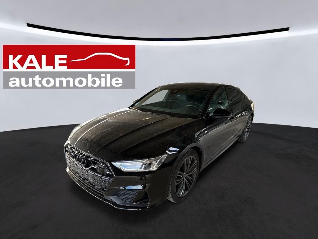 Audi A7 2023 г. Чёрный, пробег 42000 км