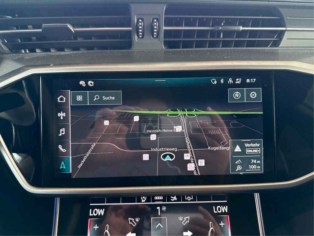 Audi A7 2023 г. Чёрный, пробег 42000 км