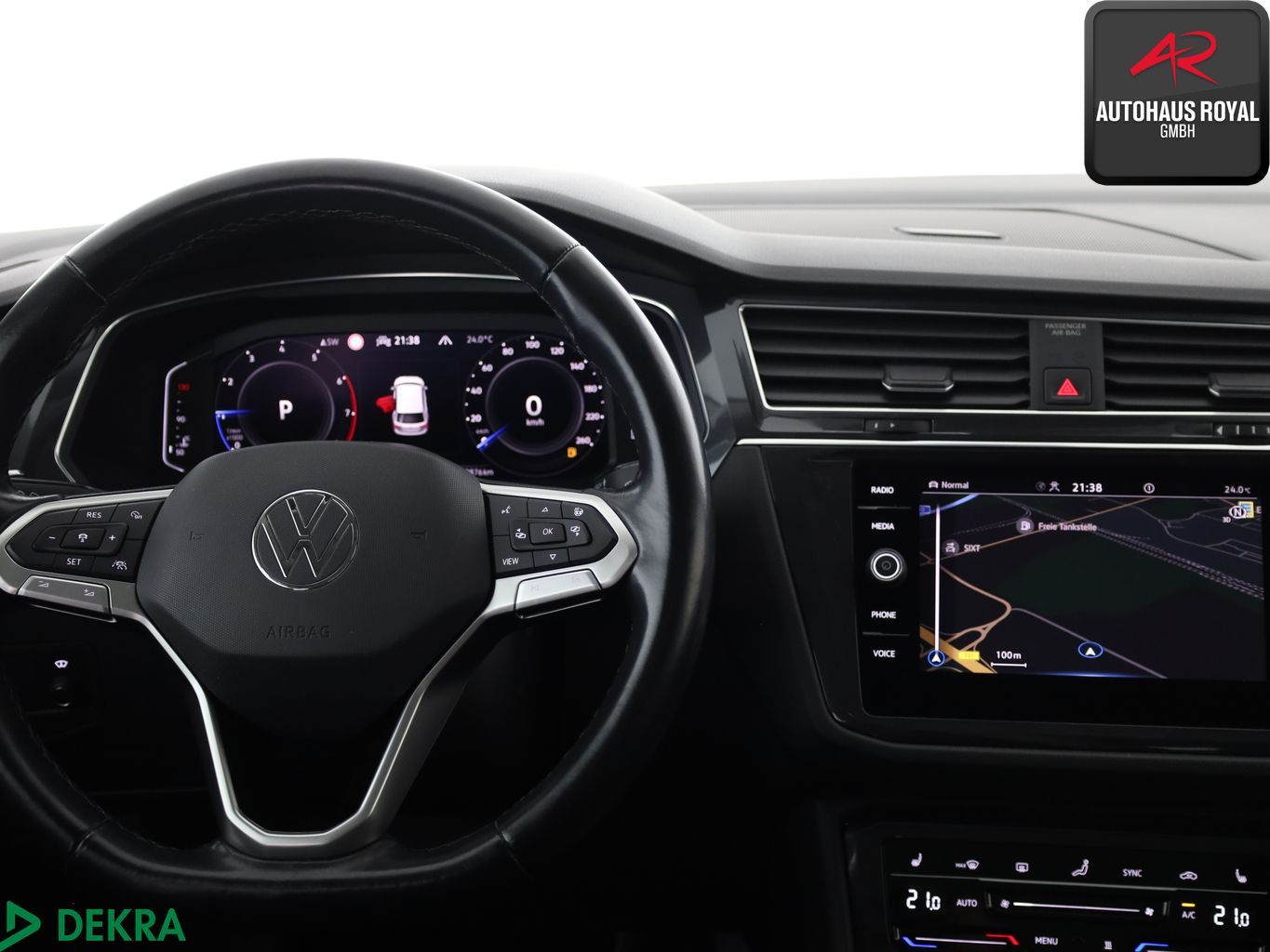 Volkswagen TIGUAN ALLSPACE 2022 г. Белый, пробег 49876 км