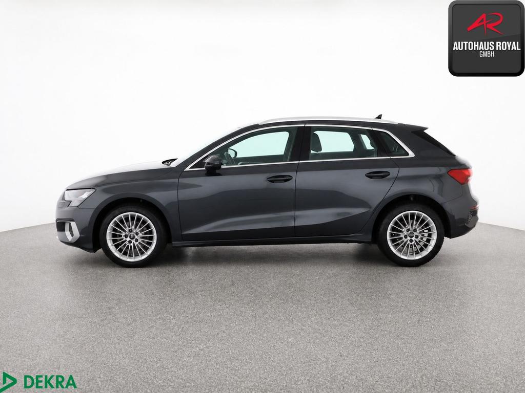 Audi A3 2023 г. Серый, пробег 42368 км