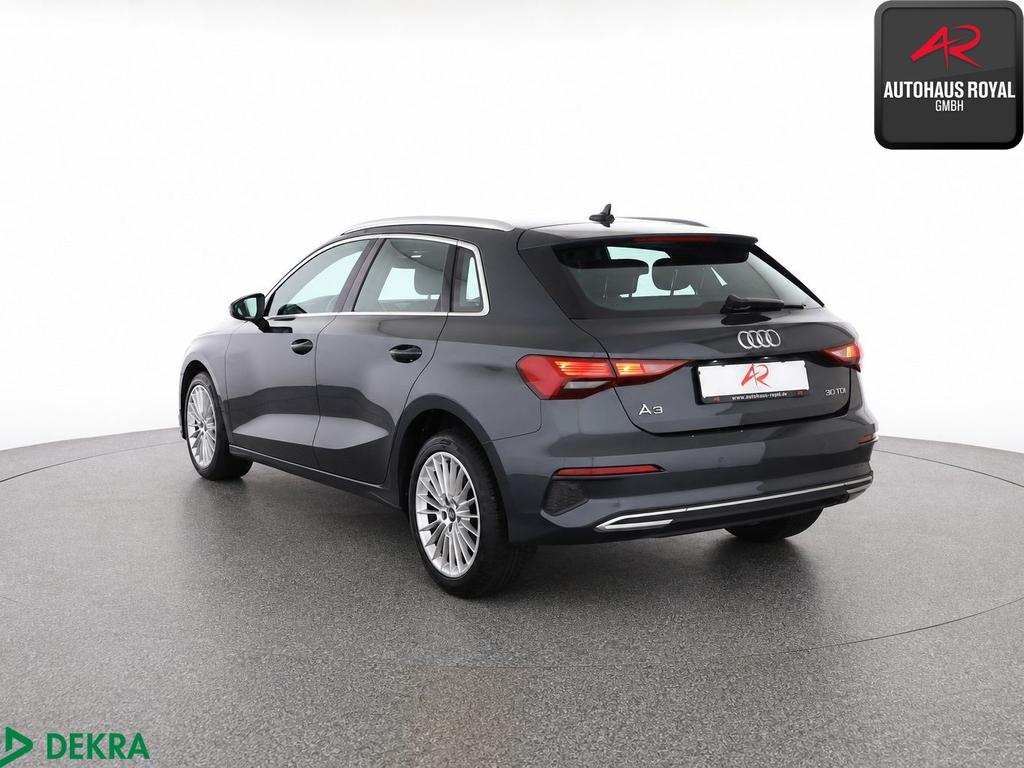 Audi A3 2023 г. Серый, пробег 42368 км