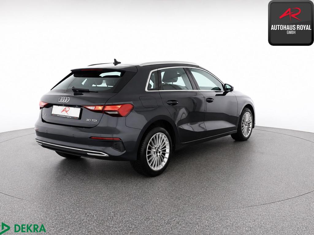 Audi A3 2023 г. Серый, пробег 42368 км